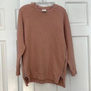 Varley Manning Sweatshirt with side zipper